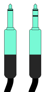 <p>What’s the difference between a mono ¼" jack cable (left) and a stereo ¼" jack cable (right)?</p>