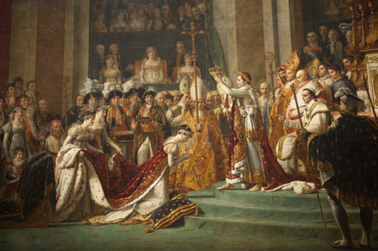 <p>Коронация</p><p>The ___ of the new monarch took place at Westminster Abbey</p>