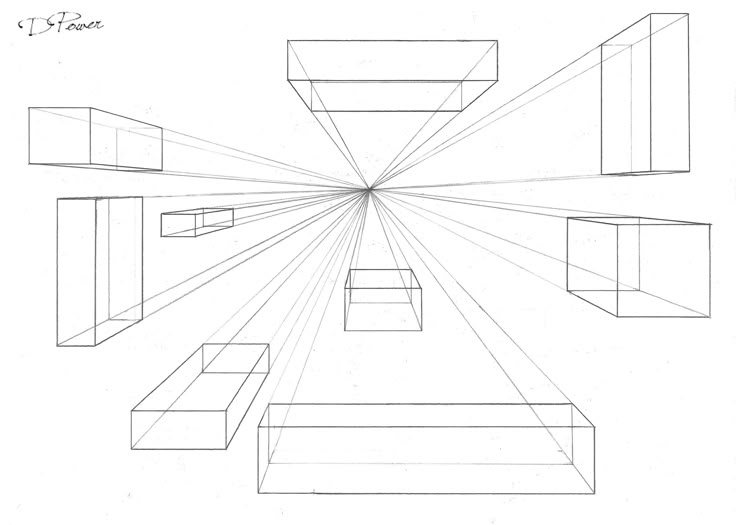 <p>Linear Perspective 1 Point</p>