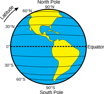 <p>lines of latitude</p>