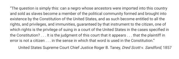 <p>Which of the following invalidated the decision in the excerpt?</p>