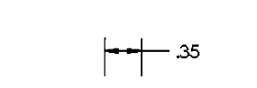 <p>Where in the order would this dimensioning style fall?</p>