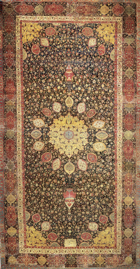 <p><span style="line-height: 115%;">Be familiar with the features of the Ardabil carpet. (Fig. 10-31)</span></p>