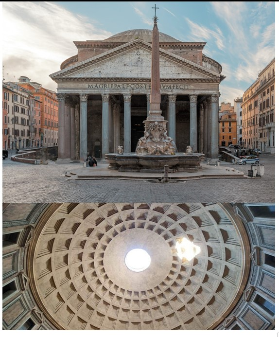 <p>Pantheon (date &amp; material)</p>
