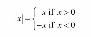 <p>the distance between the number and the number zero on the number line and it can never be negative only positive </p>