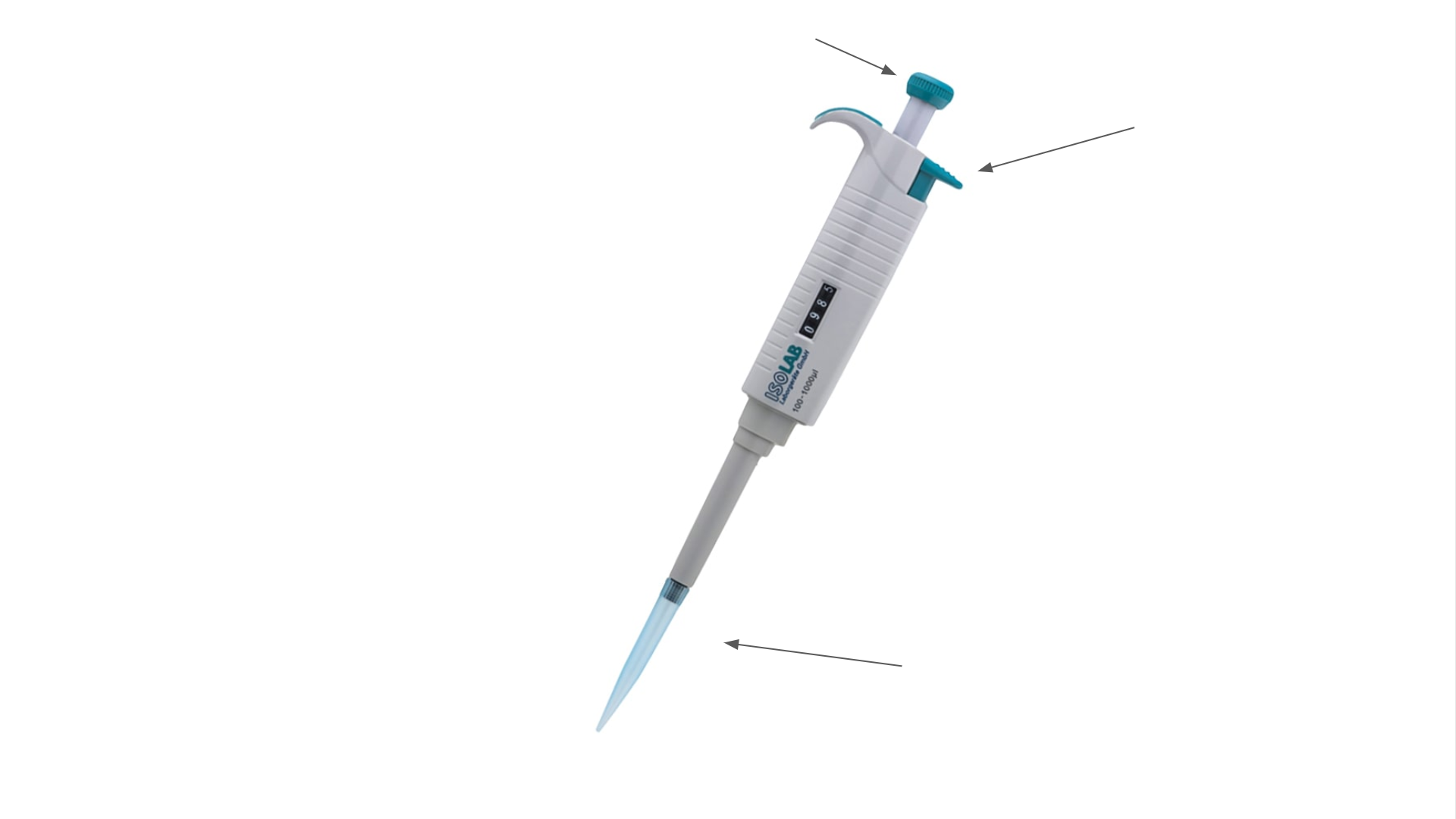 <p>Label all the parts of a micropipette</p>