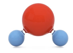 <p>What is the chemical formula for water?</p>