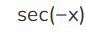 <p>what does this equal and is the function even or odd?</p>