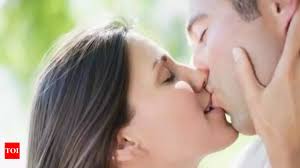 <p>To kiss each other</p>