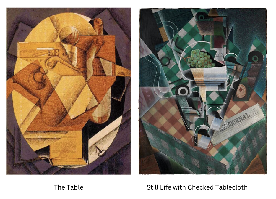 <p>JUAN GRIS (Ordered Cubism)</p>