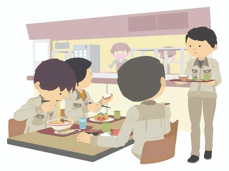 <p>しょくどう (食堂)</p>