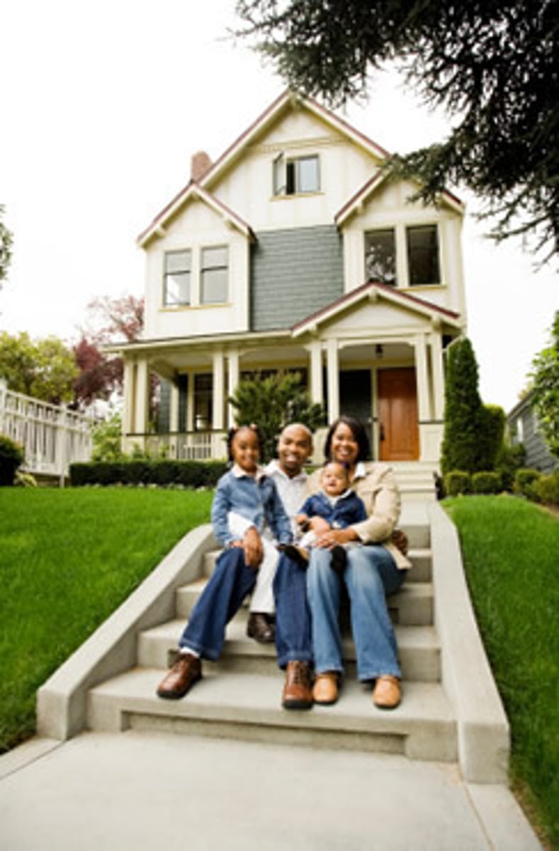 <p>I live at my parents' house. / I live with my parents.</p>