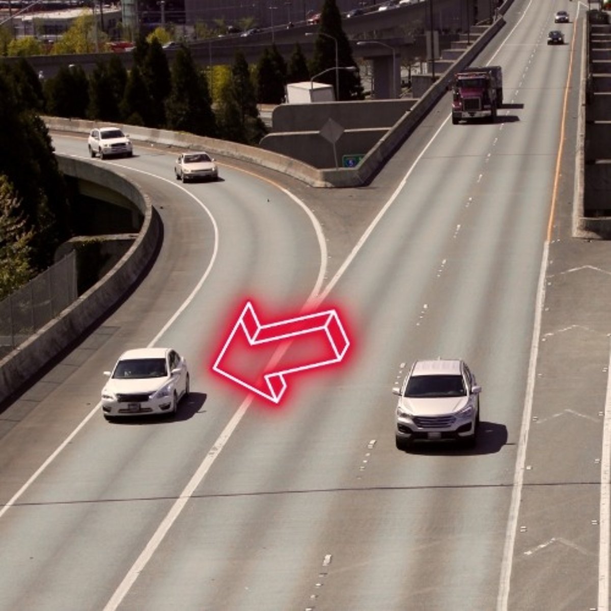 <p>On a busy highway, it's important to safely _____ into the flow of traffic.</p>