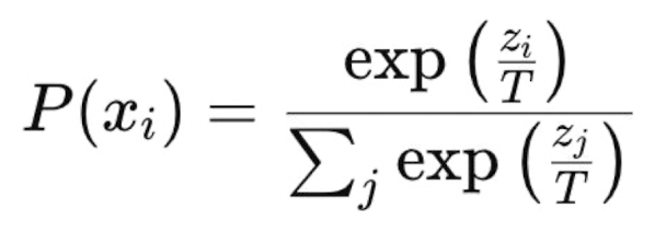<p>Default case</p><p>Logits remain unchanged —&gt; ancestral sampling</p>