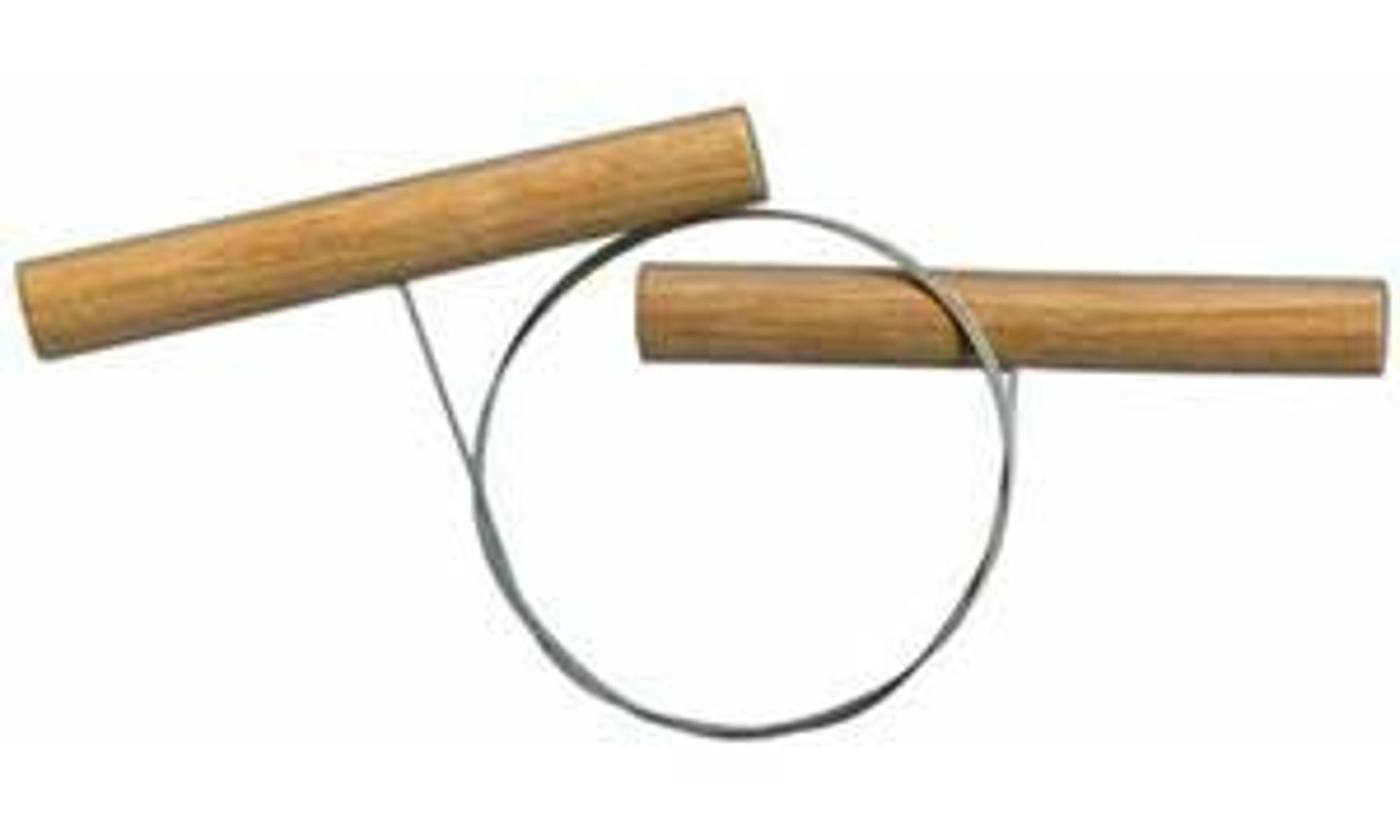 <p>Used to cut clay off a larger piece and to cut in half to check for air pockets.</p>
