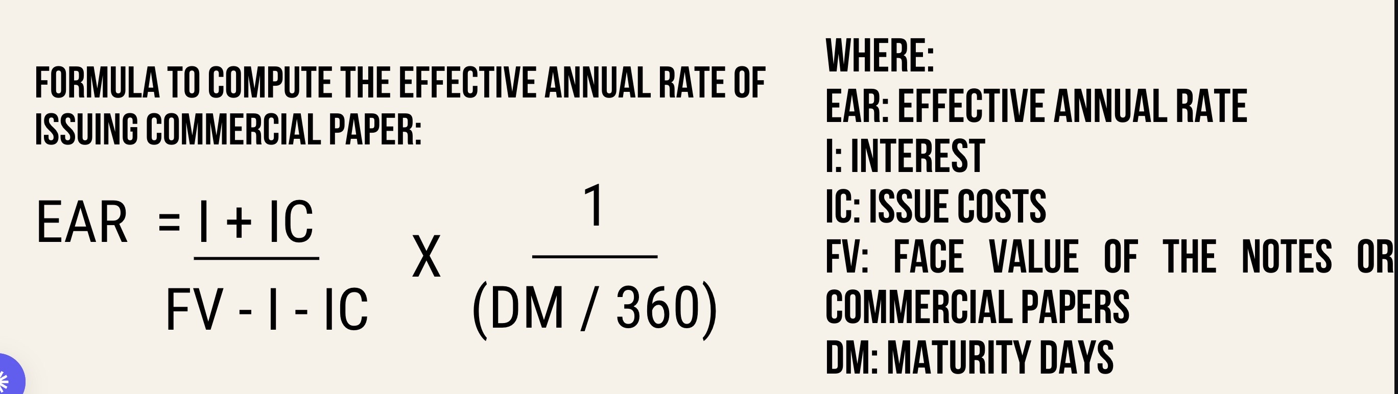 <ol><li><p>compute for amount of interest</p></li><li><p>use the EAR formula</p></li></ol>