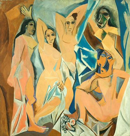 <p><span style="font-family: Calibri"><em>The Ladies of Avignon</em>, 1907</span></p>