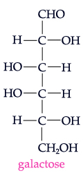 How many chiral carbon atoms does the monosaccharide galactose have?