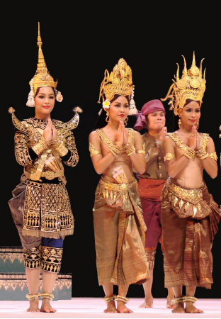 <p>Royal ballet of Cambodia, many variants</p>