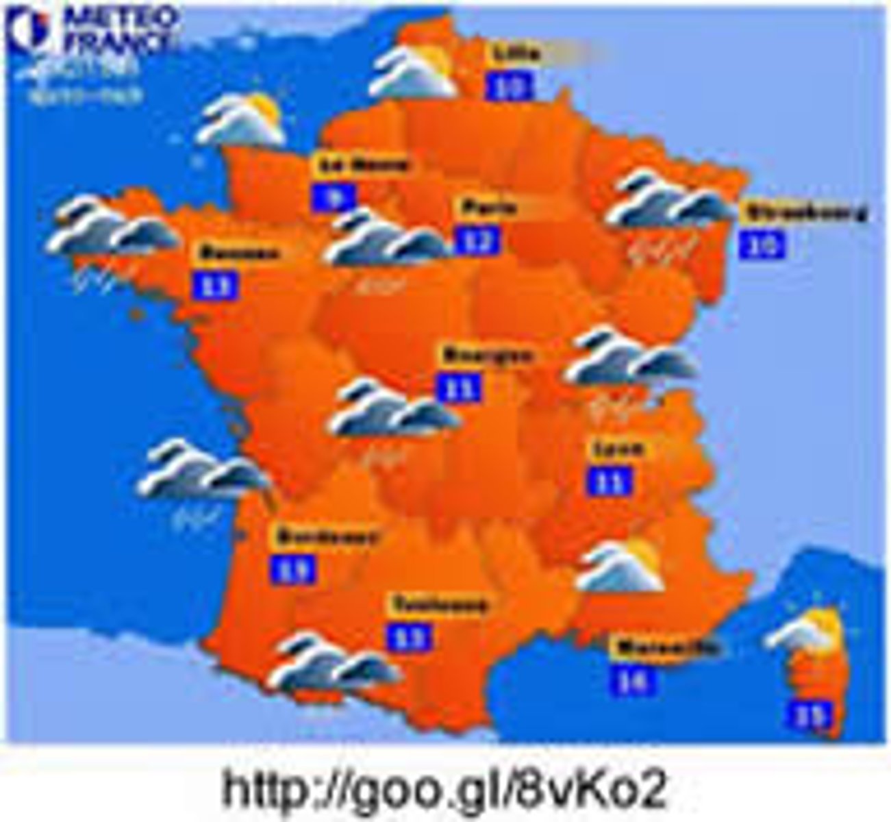 <p>La météo</p>