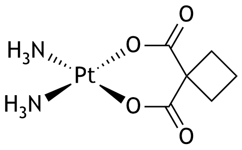 <p>19. Carboplatin, with the following structural formula, is a cytostatic agent used in the treatment of malignant ovarian tumors. What is the coordination number of platinum in this compound?</p><p>A. 0</p><p>B. 1</p><p>C. 2</p><p>D. 3</p><p>E. 4</p>