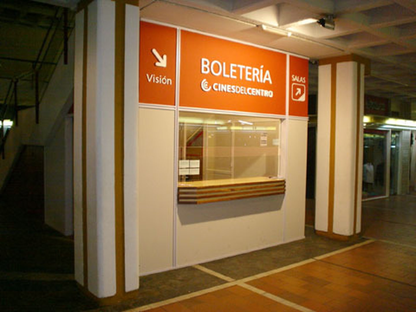 <p>ticket window</p>