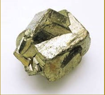 <p><span>“Fool’s gold,” metallic</span></p>