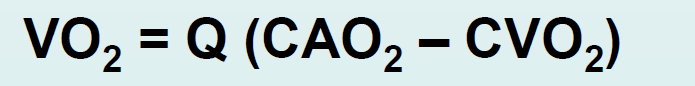 <p>The amount of a substance taken into an organ per unit of time is equal to the difference between the arterial and venous concentration of the substance times the blood flow rate. </p>