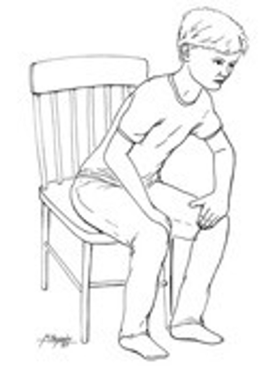 <p>tripod position</p>