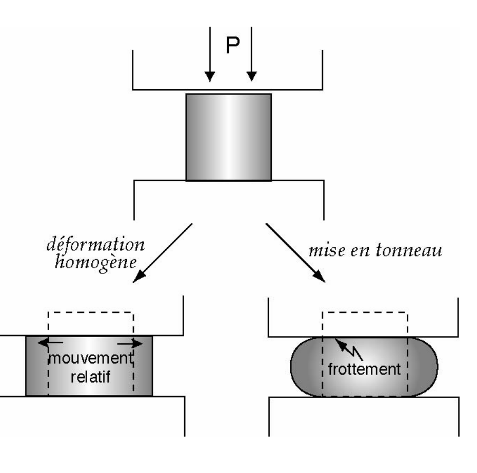 <p>1) Le flambage pour l’éviter il faut des barreaux trapus</p><p>2)Le frottement,qui dissipe de l’énergie et cause la mise en tonneau. Là, on préfère des barreaux longs. Le compromis est souvent fait avec un rapport hauteur/diamètre ≈ 3 ou 4.</p>