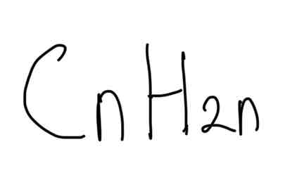<p>Cn H2n</p>