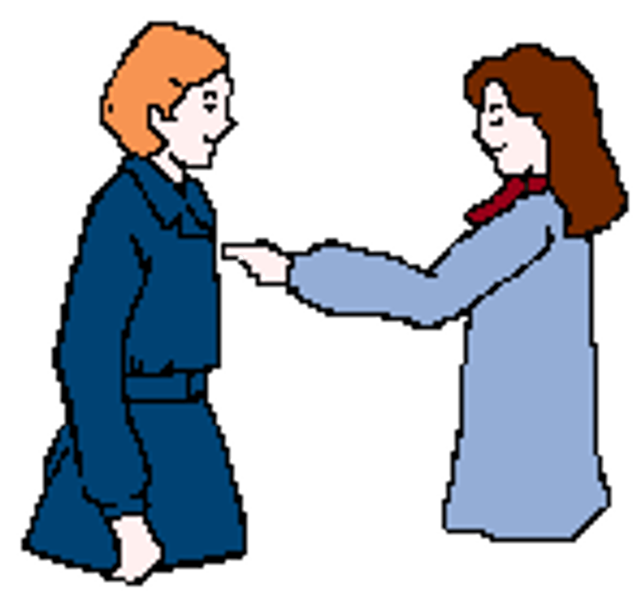 <p>you go (formal)</p>