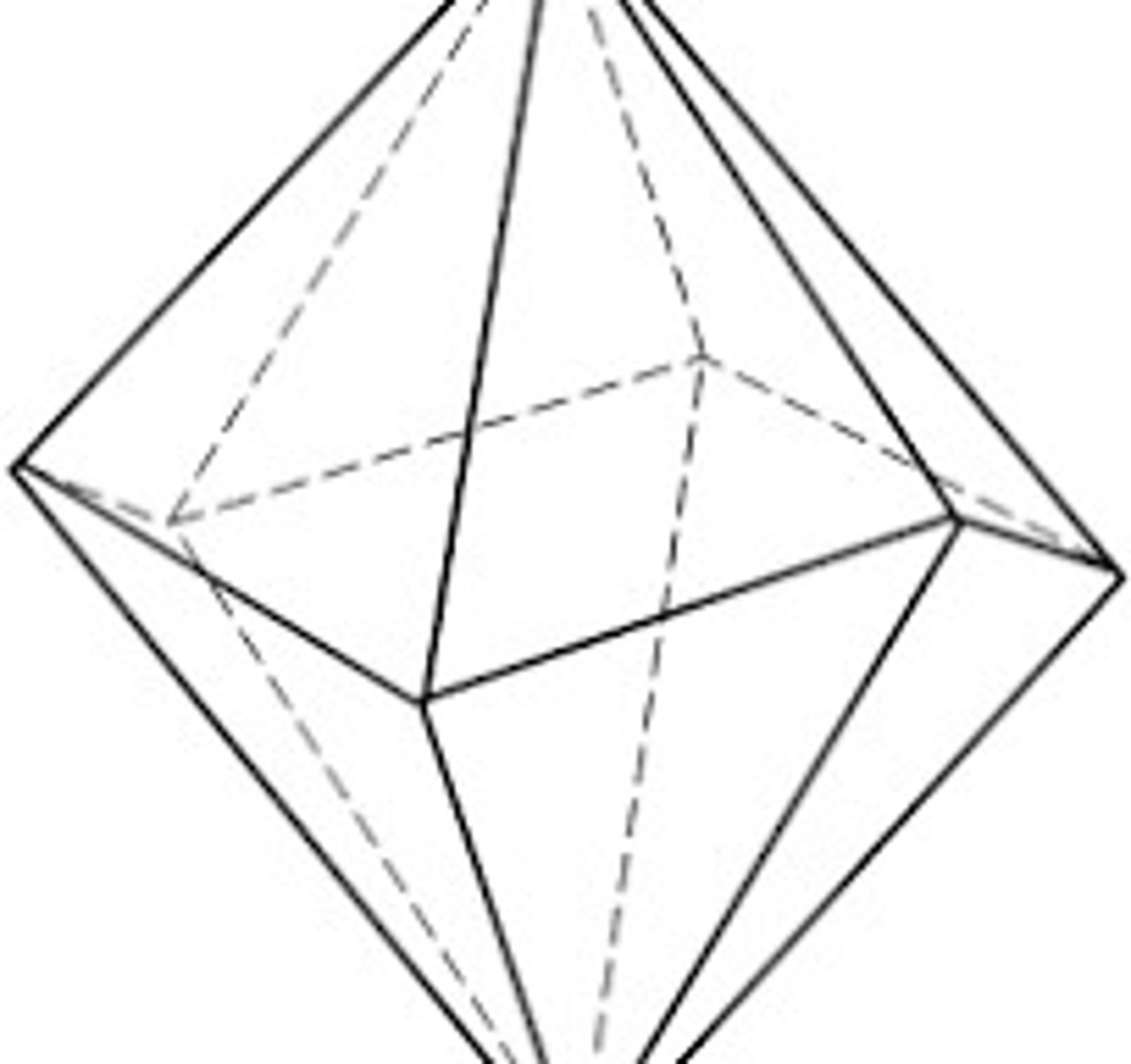 <p>Xtl shape, obtuse triangle faces</p>