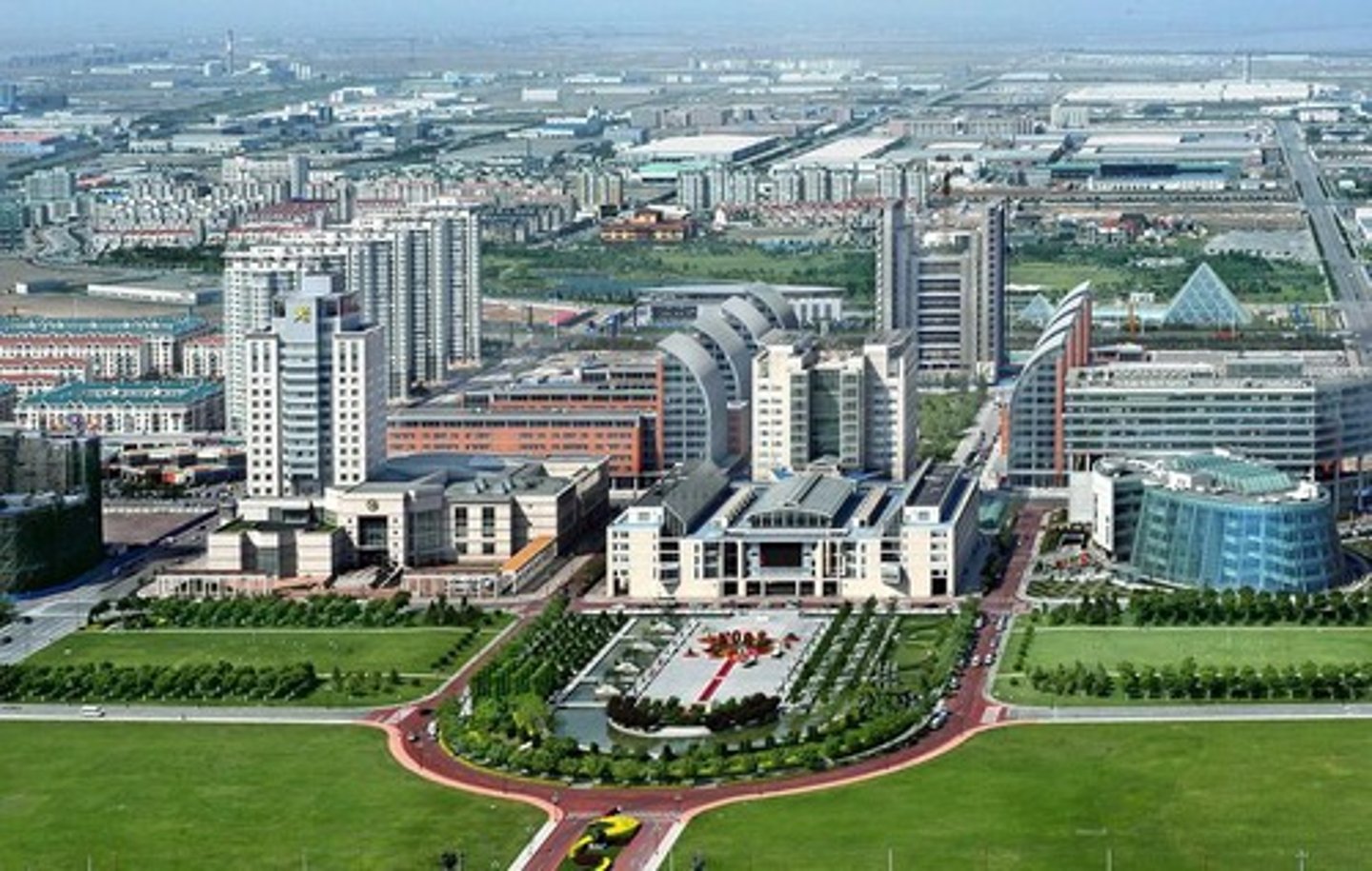 <p>A cluster of enterprises that can provide assistance to each other through shared talents, services, and facilities.</p>