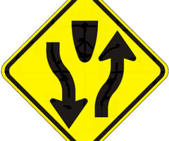 <p>Divided highway</p>