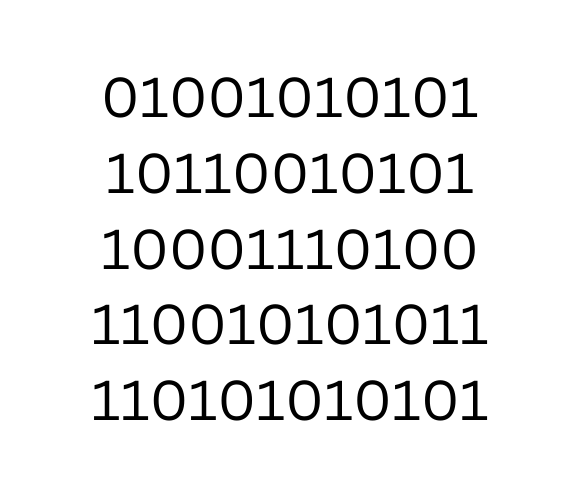 <p>a binary representation of machine instructions </p>