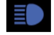 This alert/warning symbol indicates low beams headlights