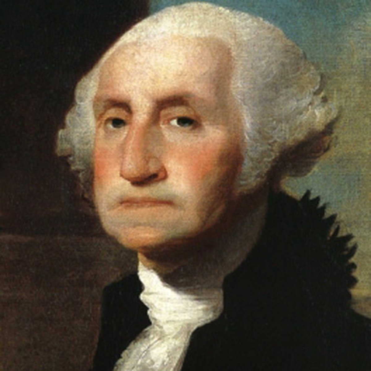 <p>* First president of the US</p><p>* Established the cabinet (advisers to president)</p>