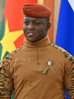 <p>President of Burkina Faso</p>