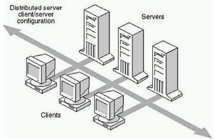 <p>Distributed system</p>