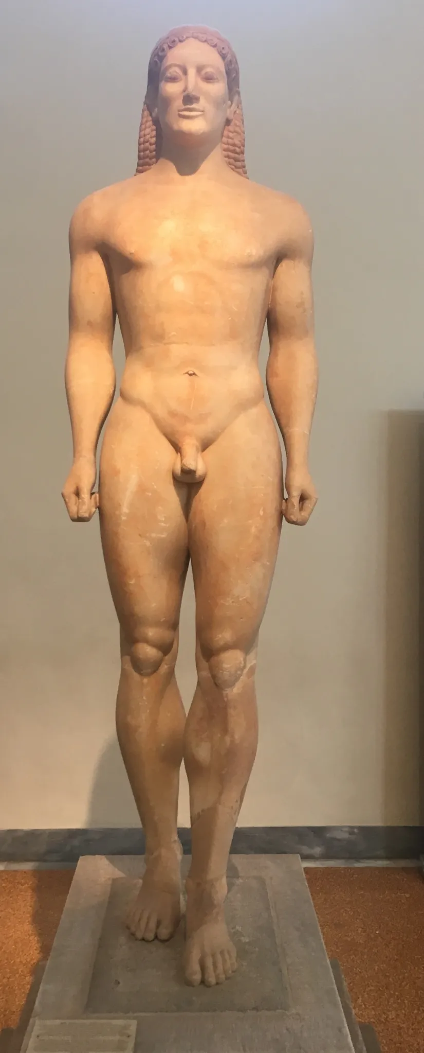 <p>Anavysos Kouros - Archaic Sculpture unit 3</p>