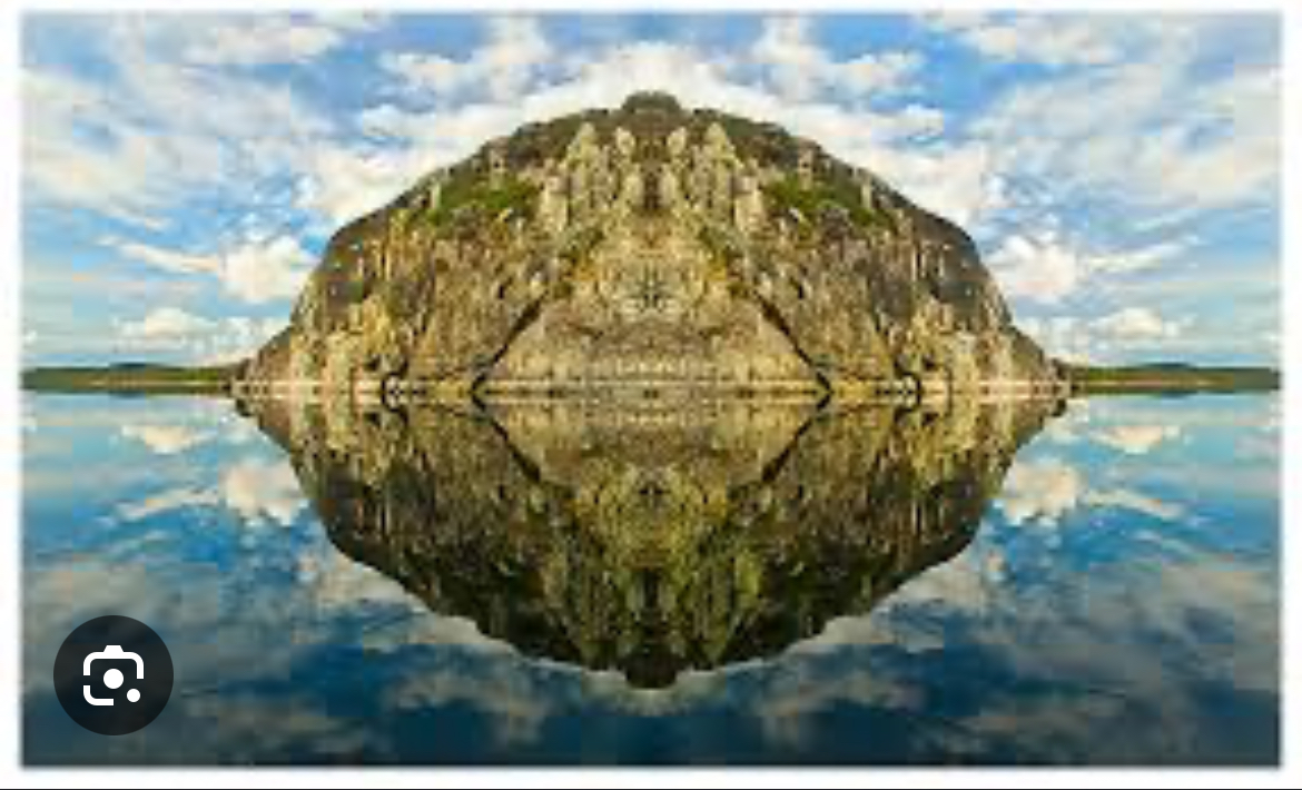 <p>a type of balance that refers to symmetry </p>