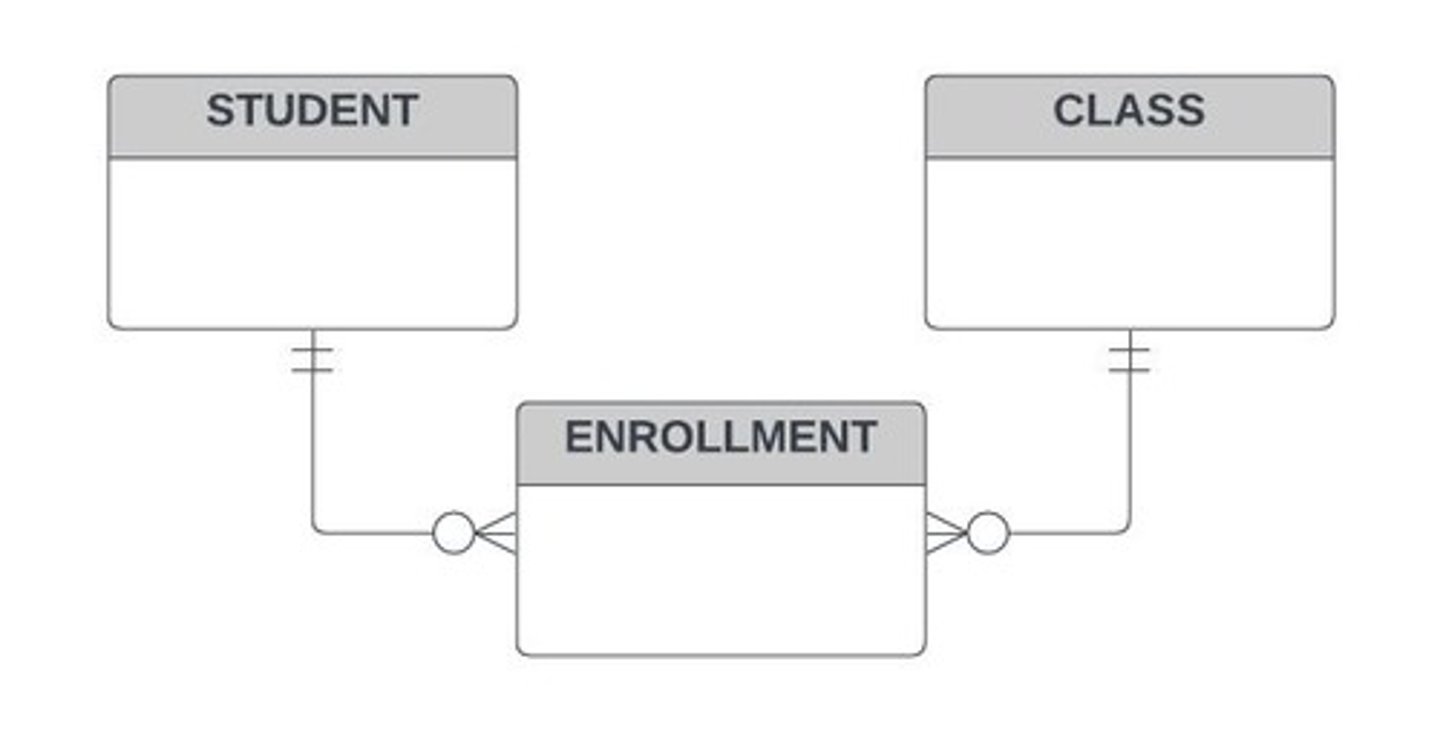 <p>Many-to-Many relationship</p>