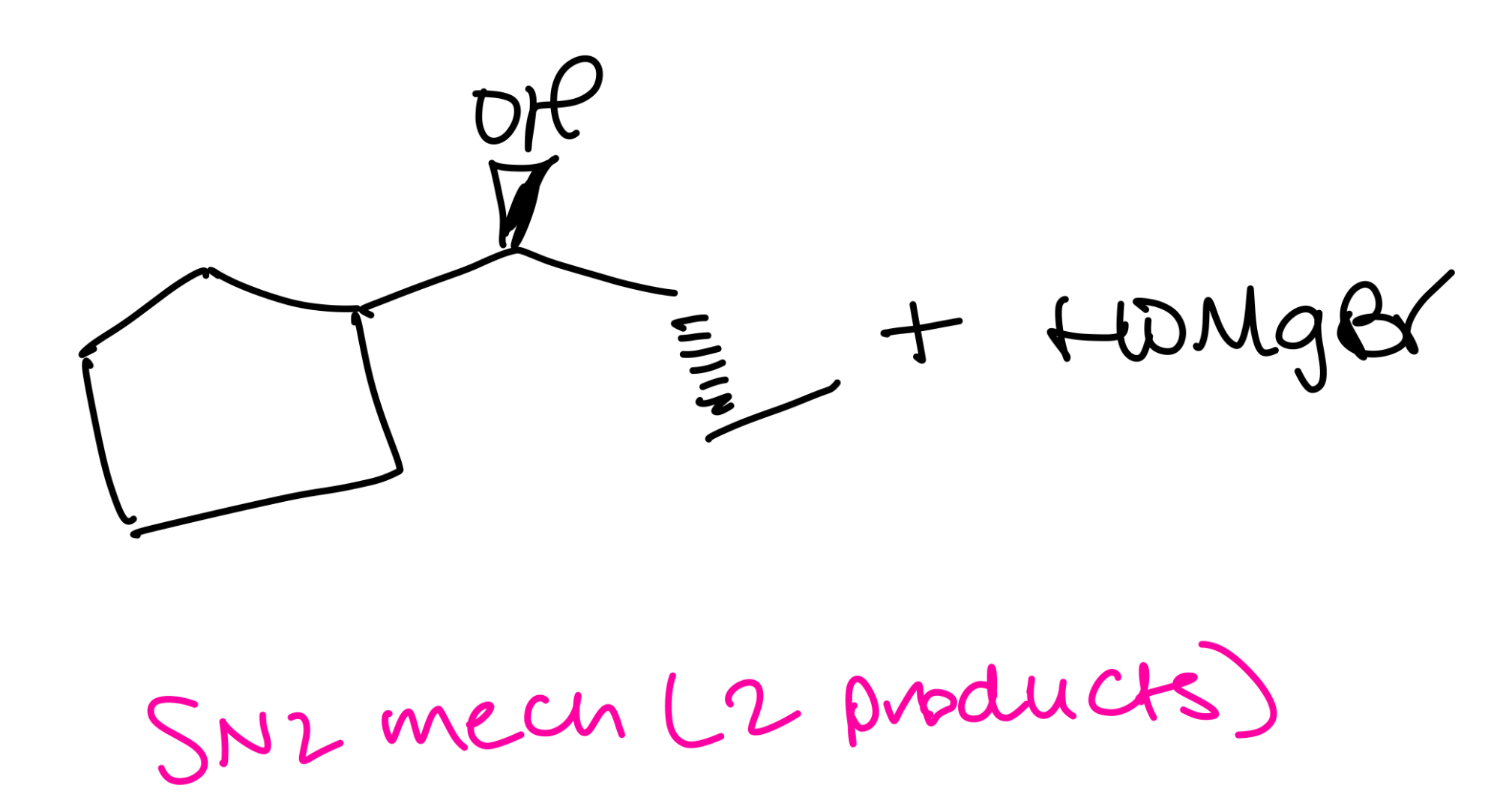 <p>Base-catalyzed epoxied ring opening is ALWAYS SN2</p>