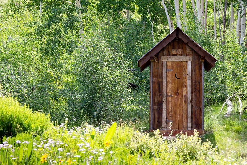 <p><span>A toilet located in a small shed outside a house or other building; an outhouse. Back in the olden times, they used a privy to use the bathroom.</span></p>