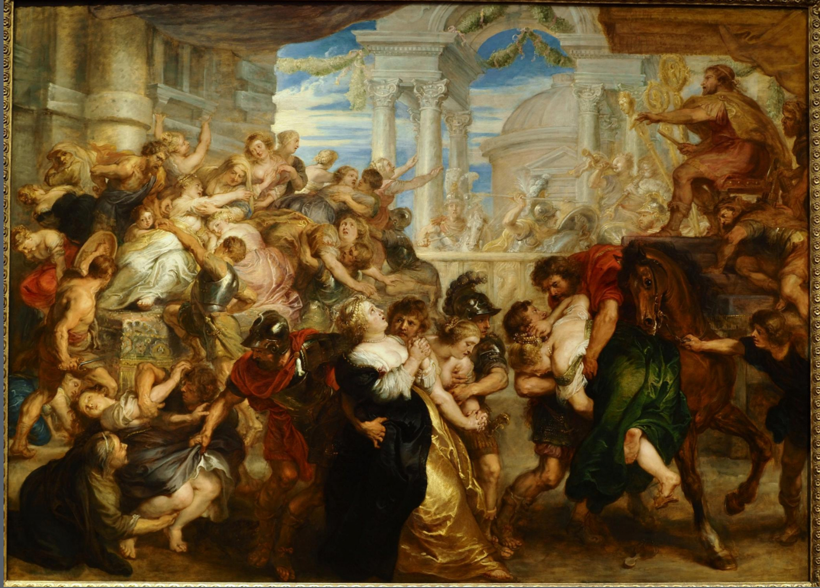 <p>Rubens, The Rape of the Sabine Women</p>