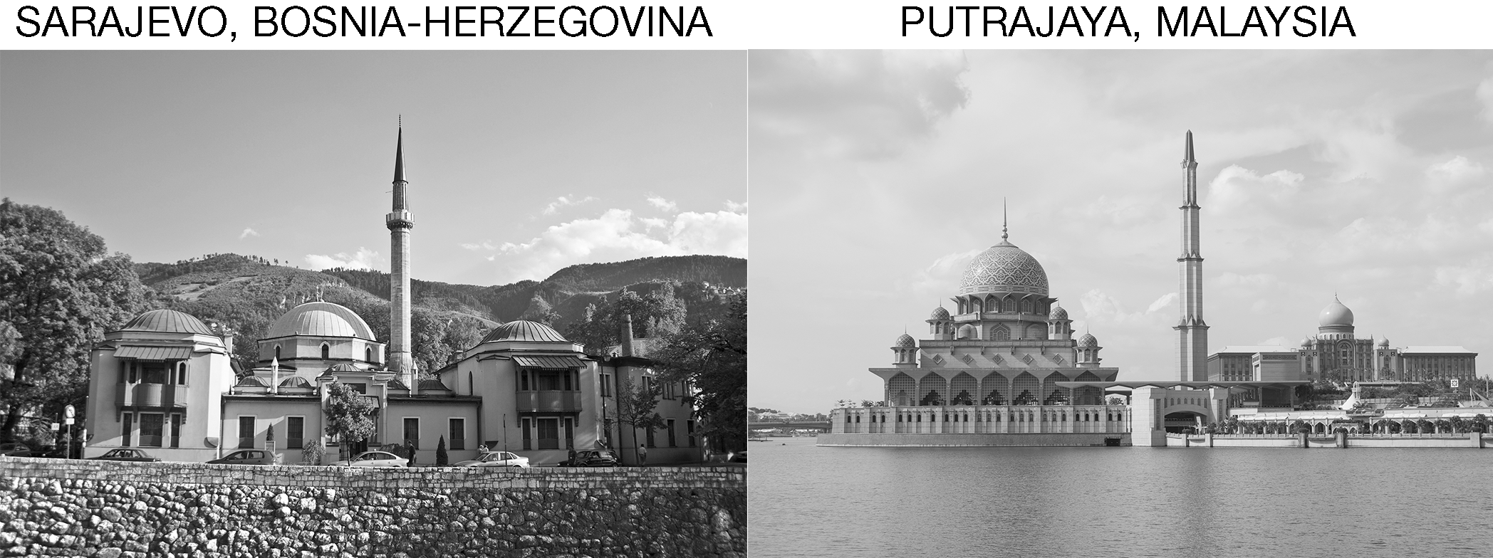 <p><span><span>Across the Islamic world, despite different cultures and architectural styles, common features can be seen in mosque architecture. Which of the following explains the diffusion of Islamic architecture worldwide?</span></span></p>