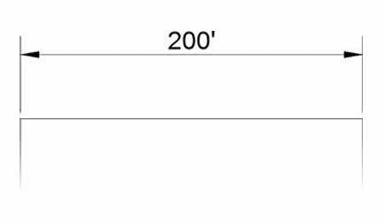 <p>Fine lines that are used to show the measurements / dimension of the main object, walls, etc. It is usually marked at ends with tic marks, circles or arrow heads.</p>