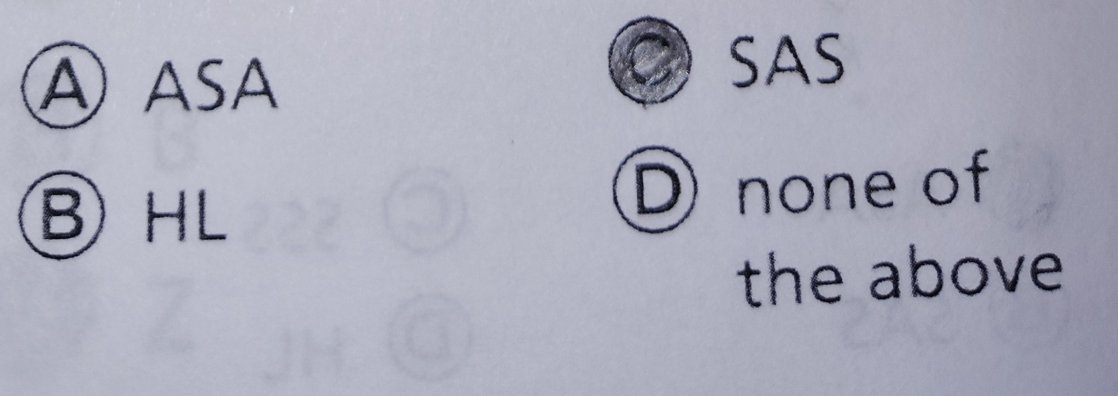 <p>SAS</p>