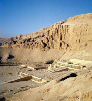 <p>Deir el-Bahri, Egypt; 1490-1460 BCE</p>